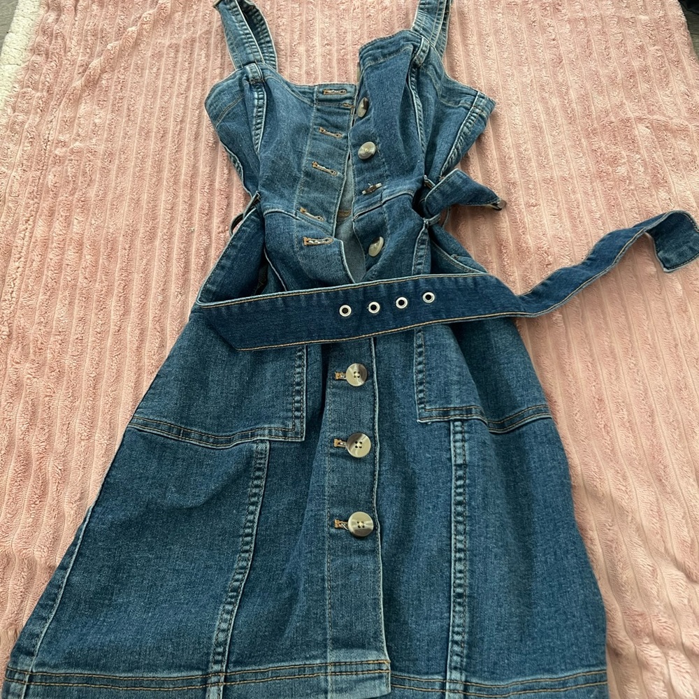 Denim dress